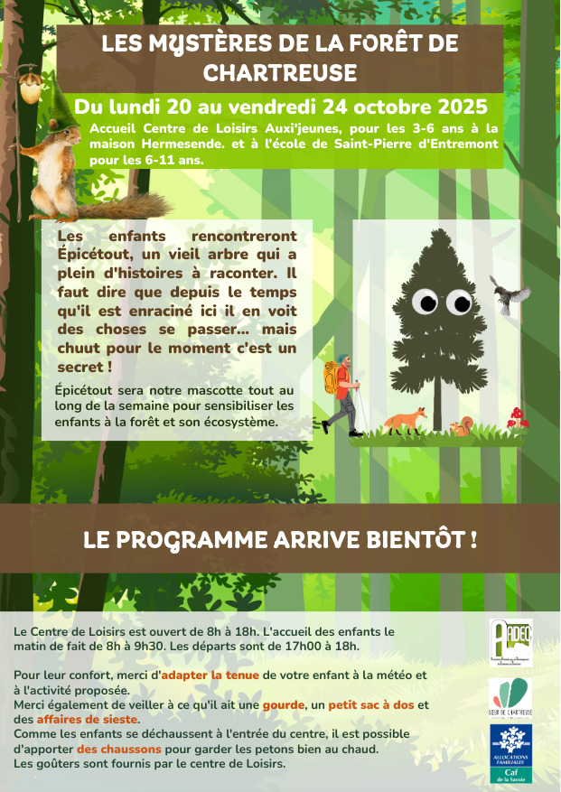 prog octobre